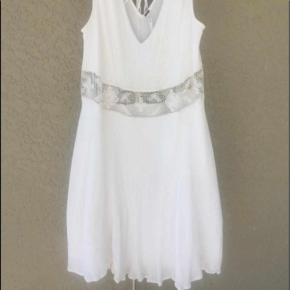 Free People ivory Sun dress